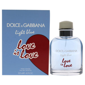 LIGHT BLUE LOVE IS LOVE VON DOLCE UND GABBANA FÜR HERREN - EDT SPRAY 124 ML