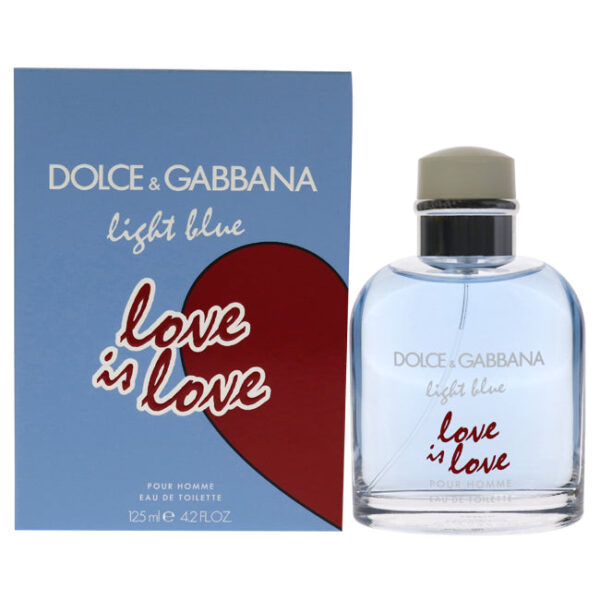 LIGHT BLUE LOVE IS LOVE VON DOLCE UND GABBANA FÜR HERREN - EDT SPRAY 124 ML