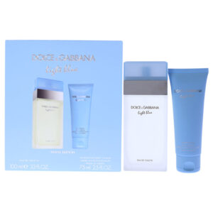 LIGHT BLUE VON DOLCE UND GABBANA FÜR DAMEN - 2 - TEILIGES GESCHENKSET 60 ML