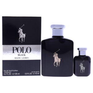 POLO BLACK VON RALPH LAUREN FÜR HERREN - 2 - TEILIGES GESCHENKSET