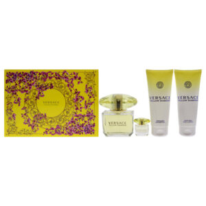 VERSACE YELLOW DIAMOND VON VERSACE FÜR DAMEN - 4 - TEILIGES GESCHENKSET 89 ML