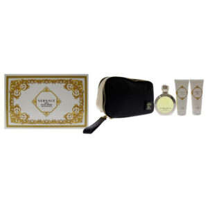 VERSACE EROS POUR FEMME VON VERSACE FÜR DAMEN - 4 - TEILIGES GESCHENKSET 100 ML