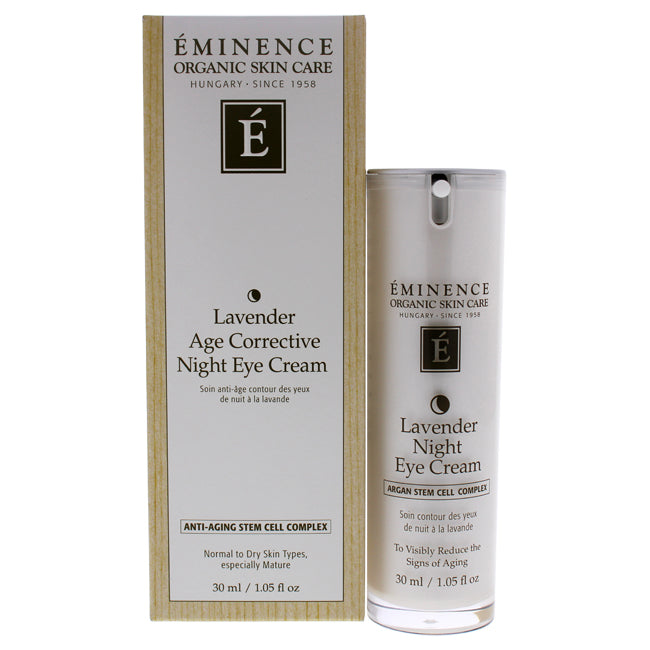 LAVENDER AGE CORRECTIVE NIGHT EYE CREAM VON EMINENCE FÜR UNISEX - 1.05 OZ CREME 1.0148 M
