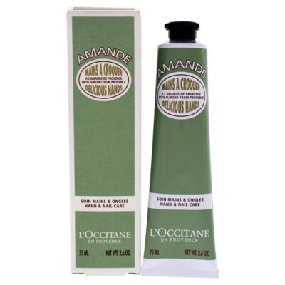 ALMOND DELICIOUS HANDS CREAM VON LOCCITANE FÜR UNISEX - 2.6 OZ CREME 77 ML