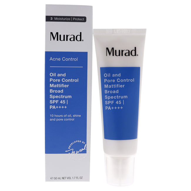 OIL AND PORE CONTROL MATTIFIER BROAD SPECTRUM SPF 45 VON MURAD FÜR UNISEX - 1.7 OZ BEHANDLUNG