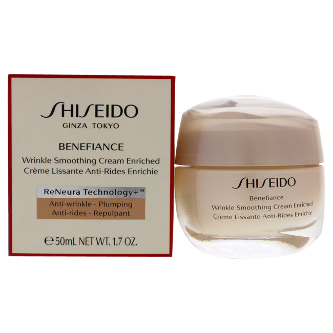 BENEFIANCE WRINKLE SMOOTHING CREAM ENRICHED VON SHISEIDO FÜR UNISEX - 1.7 OZ CREME
