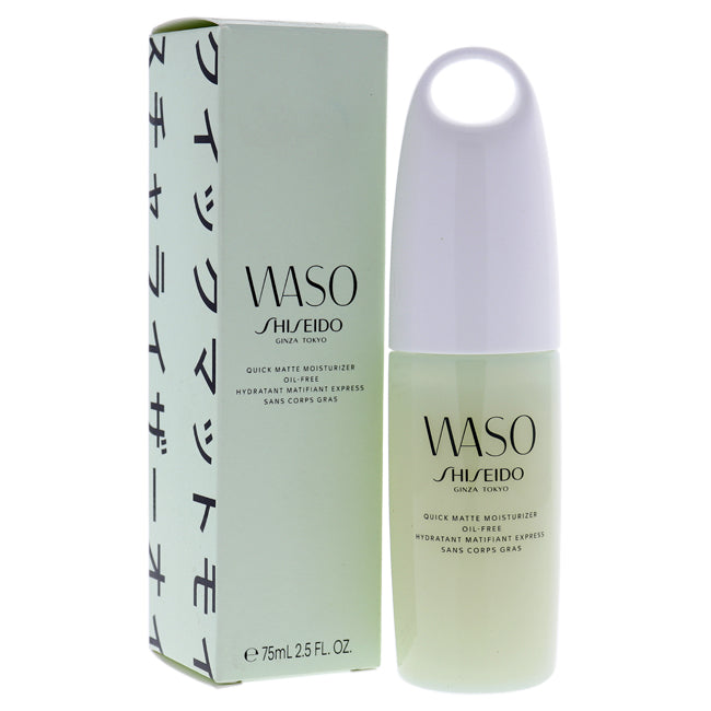 WASO QUICK MATTE MOISTURIZER ÖLFREI VON SHISEIDO FÜR DAMEN - 2.5 OZ FEUCHTIGKEITSCREME
