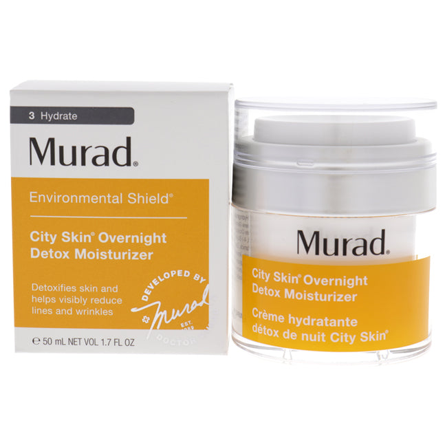 CITY SKIN OVERNIGHT DETOX MOISTURIZER VON MURAD FÜR UNISEX - 1.7 OZ FEUCHTIGKEITSCREME