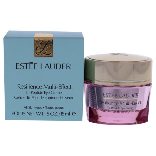 RESILIENCE MULTI - EFFECT TRI - PEPTIDE AUGENCREME SPF 15 VON ESTEE LAUDER FÜR UNISEX - 0.5 OZ CREME