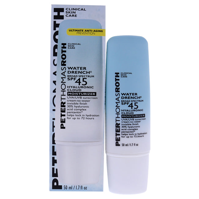 WATER DRENCH CLOUD CREAM MOISTURIZER SPF 45 VON PETER THOMAS ROTH FÜR UNISEX - 1.7 OZ CREME 50 ML