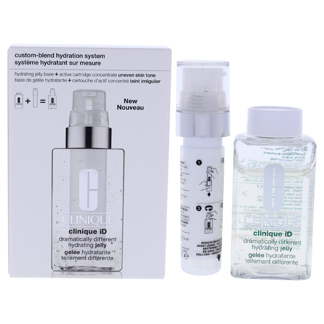 ID DRAMATICALLY DIFFERENT HYDRATING JELLY + ACTIVE CARTRIDGE CONCENTRATE - UNGLEICHMÄ√ÜIGER HAUTTON VON CLINIQUE FÜR DAMEN - 4.2 OZ FEUCHTIGKEITSCREME 124 ML