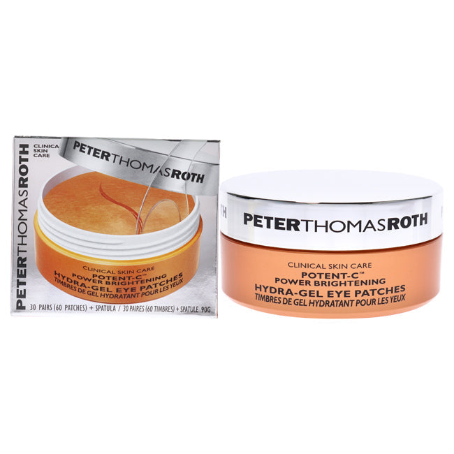 POTENT - C POWER BRIGHTENING HYDRA - GEL AUGENPFLASTER VON PETER THOMAS ROTH FÜR UNISEX - 60 STÜCK PFLASTER