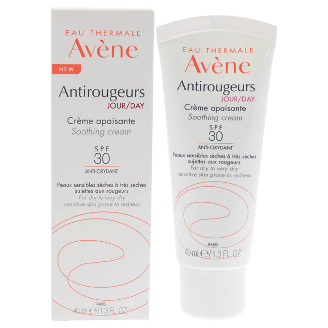 ANTIROUGEURS DAY SOTHING CREAM SPF 30 VON AVENE FÜR UNISEX - 1.3 OZ CREME