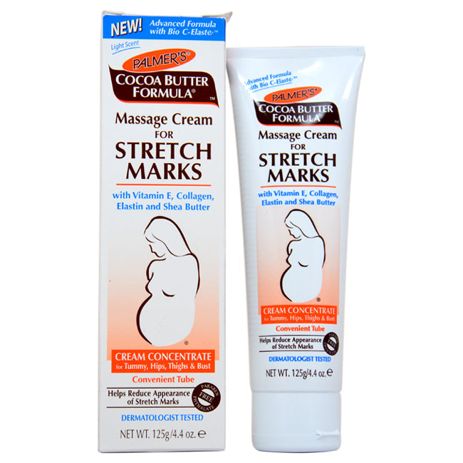 MASSAGECREME MIT KAKAOBUTTERFORMEL GEGEN DEHNUNGSSTREIFEN VON PALMERS FÜR UNISEX - 4.4 OZ CREME 4.118 ML