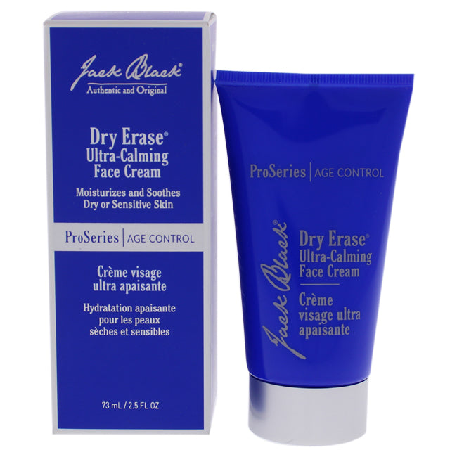 DRY ERASE ULTRA - CALMING FACE CREAM VON JACK BLACK FÜR MÄNNER - 2.5 OZ CREME 74 ML