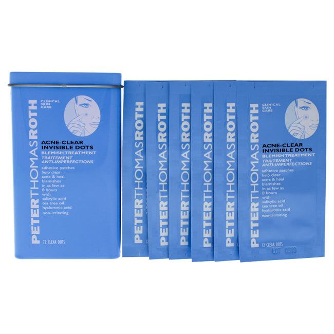 ACNE - CLEAR INVISIBLE DOTS VON PETER THOMAS ROTH FÜR UNISEX - 72 CLEAR DOTS AKNE - PFLEGE 72 CLEAR DOTS