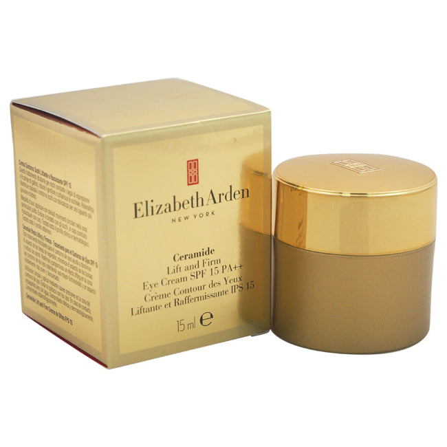 CERAMIDE LIFT & FIRM EYE CREAM SPF 15 VON ELIZABETH ARDEN FÜR DAMEN - 0.5 OZ CREME 15 ML