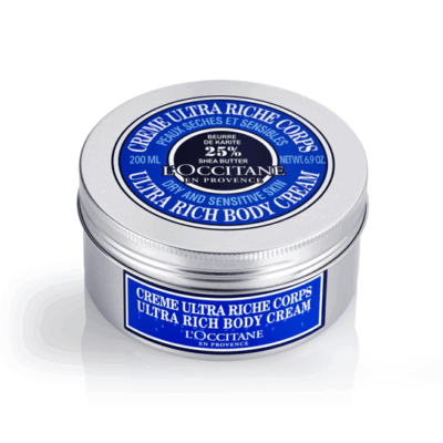 SHEA BUTTER ULTRA RICH BODY CREAM VON LOCCITANE FÜR UNISEX - 6.9 OZ KÖRPERCREME